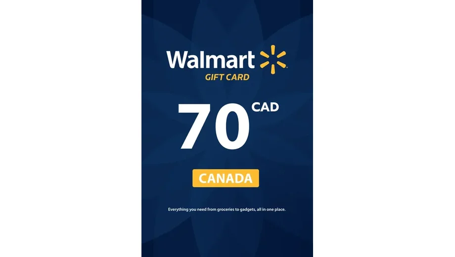 Walmart 70 CAD Gift Card (Canada) gallery image 2