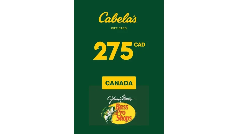Cabela's 275 CAD Gift Card (Canada) gallery image 2