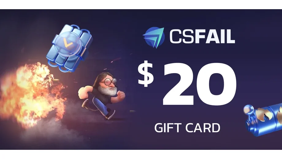 CS fail 20 USD Gift Card (Global) gallery image 2