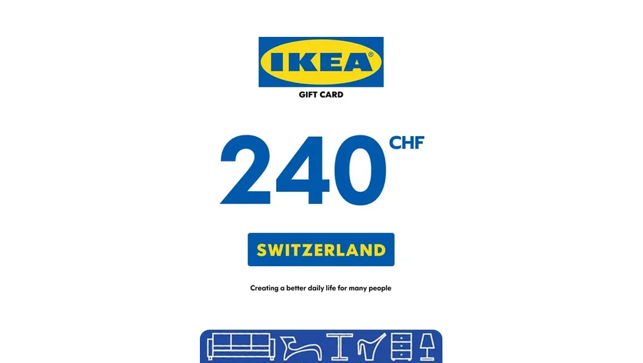 IKEA 240 CHF Gift Card (Switzerland) gallery image 2