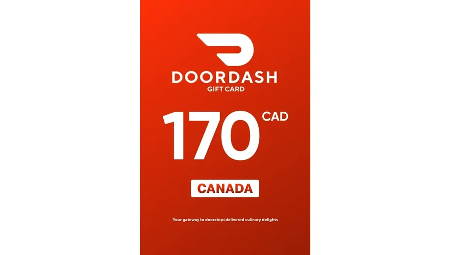 DoorDash 170 CAD Gift Card (Canada) gallery image 2