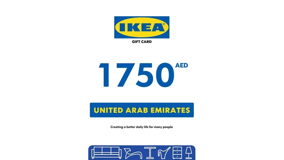 IKEA 1750 AED Gift Card (UAE) gallery image 2
