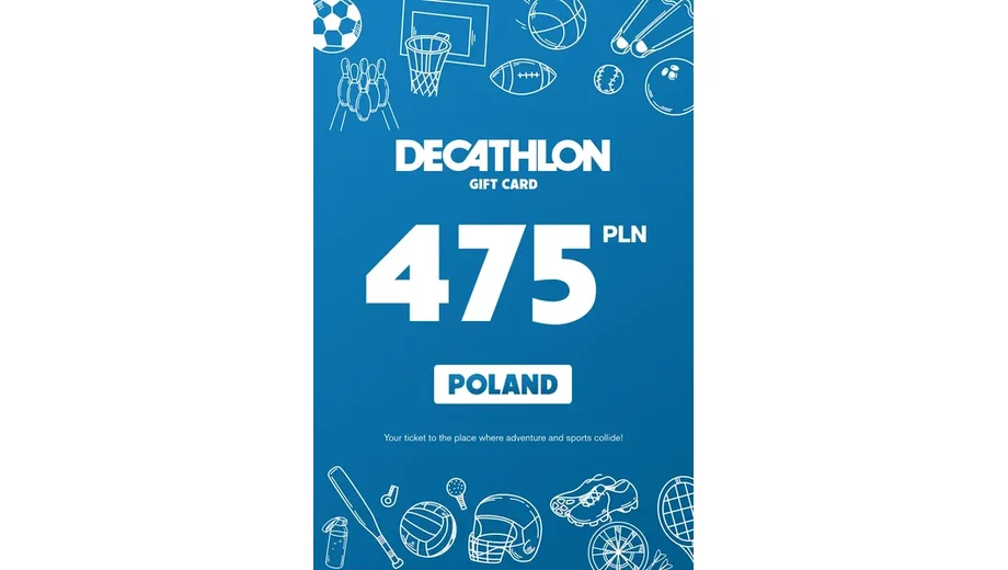 Decathlon 475 PLN Gift Card (Poland) gallery image 2