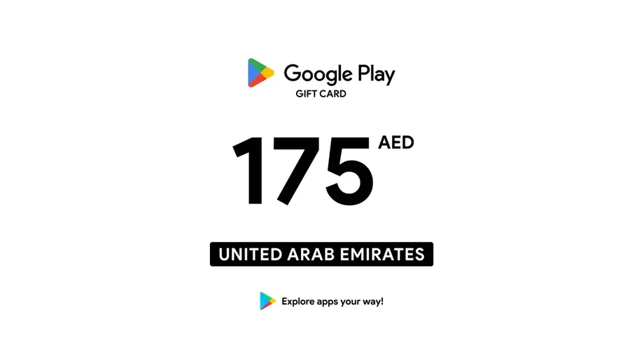 Google Play 175 AED Gift Card (UAE) gallery image 2