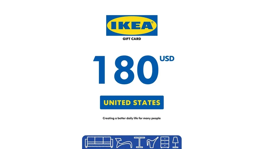 IKEA 180 USD Gift Card (United States) gallery image 2