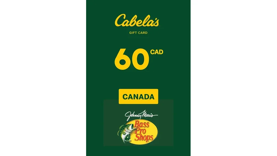Cabela's 60 CAD Gift Card (Canada) gallery image 2