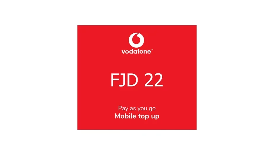 Vodafone Global 22 FJD Mobile Top-up gallery image 2