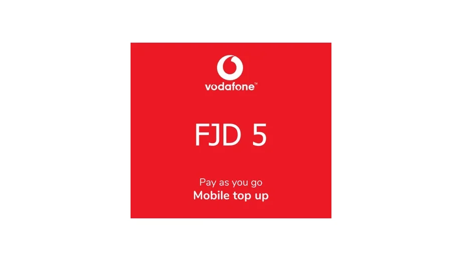 Vodafone Global 5 FJD Mobile Top-up gallery image 2