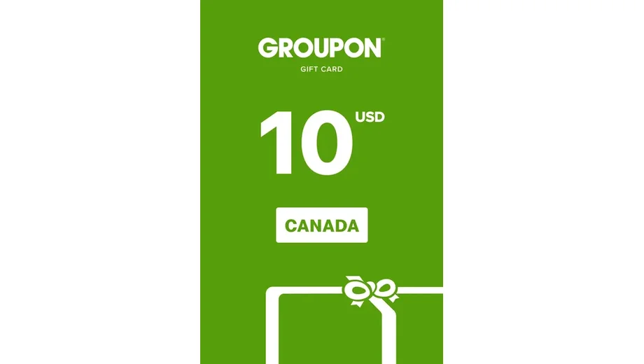 Groupon 10 CAD Gift Card (Canada) gallery image 2