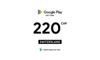 Google Play 220 CHF Gift Card (Switzerland) thumb 2