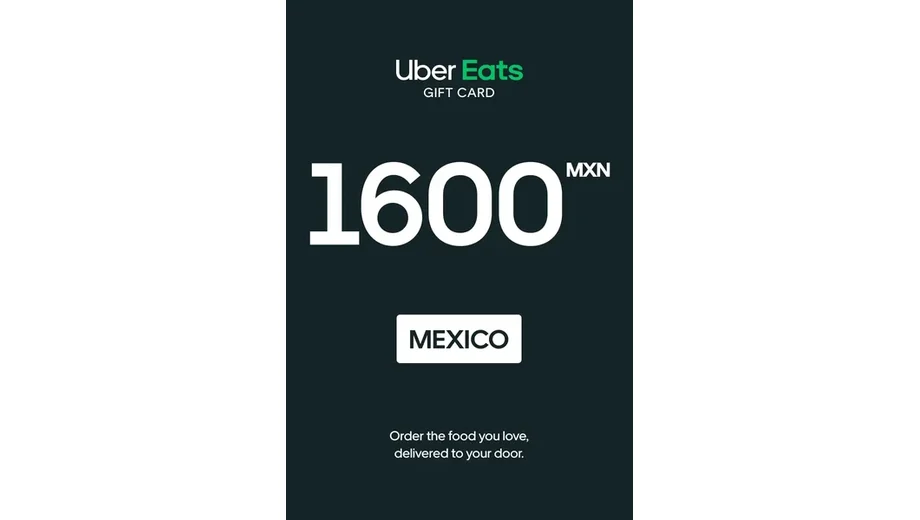 Uber 1600 MXN Gift Card (Mexico) gallery image 2