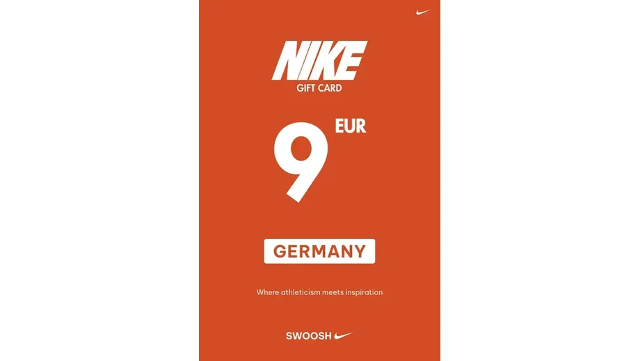 Nike 9 EUR Gift Card (Germany) gallery image 2