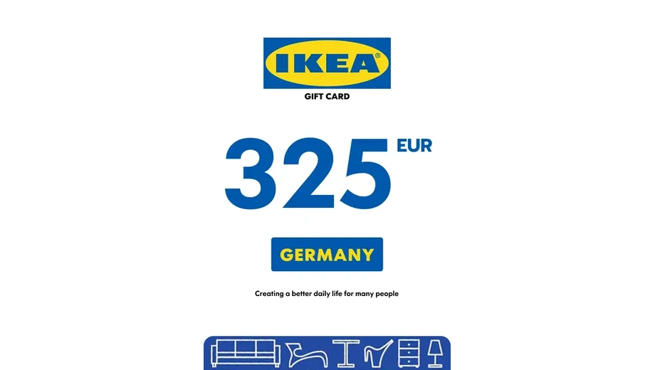 IKEA 325 EUR Gift Card (Germany) gallery image 2
