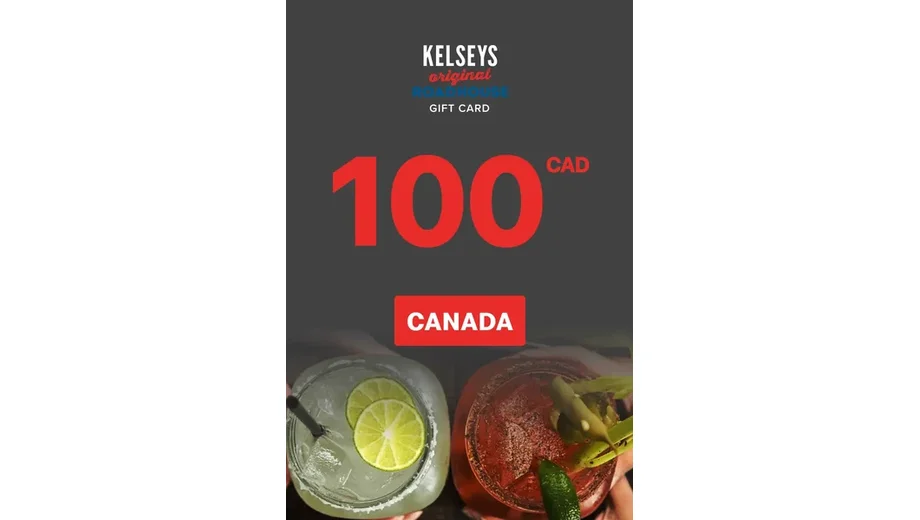 Kelsey's 100 CAD Gift Card (Canada) gallery image 2