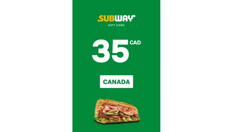 Subway 35 CAD Gift Card (Canada) gallery image 2