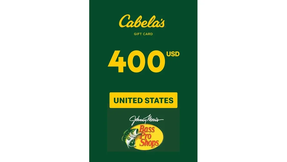 Cabela's 400 USD Gift Card (United States) gallery image 2