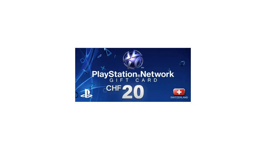 PlayStation Network 20 CHF Gift Card (Europe) gallery image 2