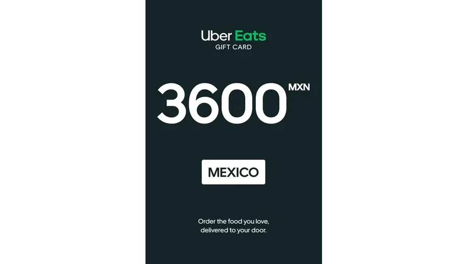 Uber 3600 MXN Gift Card (Mexico) gallery image 2