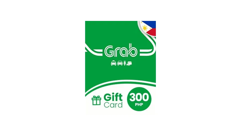 Grab Rides 300 PHP Gift Card (Philippines) gallery image 2