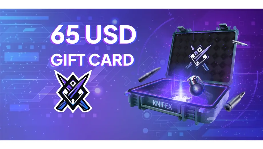 KNIFEX 65 USD Gift Card (Global) gallery image 2