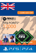 FIFA 22 - 12000 FUT Points (United Kingdom) (PS4 / PS5)