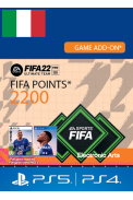 FIFA 22 - 2200 FUT Points (Italy) (PS4 / PS5)