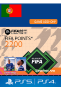 FIFA 22 - 2200 FUT Points (Portugal) (PS4 / PS5)