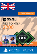 FIFA 22 - 2200 FUT Points (United Kingdom) (PS4 / PS5)