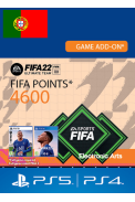FIFA 22 - 4600 FUT Points (Portugal) (PS4 / PS5)