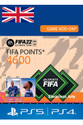 FIFA 22 - 4600 FUT Points (United Kingdom) (PS4 / PS5)