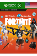 Fortnite - 600 V-Bucks + Random Skin (Xbox One / Series X|S) (USA)