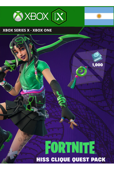 Fortnite - Hiss Clique Quest Pack (Argentina) (Xbox ONE / Series X|S)