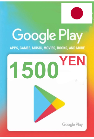 Buy Google Play 1500 Yen Japan Gift Card Cheap Cd Key Smartcdkeys