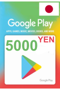 Google Play 5000 (YEN) (Japan) Gift Card