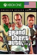 Grand Theft Auto 5 (GTA V): Premium Online Edition (US) (Xbox One)