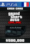 Grand Theft Auto Online: Bull Shark Card GTA Online - GTA V (5) (France) (PS4)