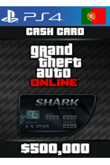 Grand Theft Auto Online: Bull Shark Card GTA Online - GTA V (5) (Portugal) (PS4)