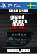 Grand Theft Auto Online: Bull Shark Card GTA Online - GTA V (5) (Sweden) (PS4)