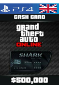 Grand Theft Auto Online: Bull Shark Card GTA Online - GTA V (5) (UK - United Kingdom) (PS4)