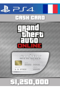 Grand Theft Auto Online: Great White Shark Card GTA Online - GTA V (5) (France) (PS4)