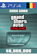 Grand Theft Auto Online: Megalodon Shark Card GTA Online - GTA V (5) (Belgium) (PS4)