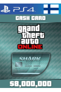 Grand Theft Auto Online: Megalodon Shark Card GTA Online - GTA V (5) (Finland) (PS4)
