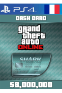 Grand Theft Auto Online: Megalodon Shark Card GTA Online - GTA V (5) (France) (PS4)