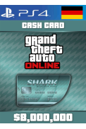 Grand Theft Auto Online: Megalodon Shark Card GTA Online - GTA V (5) (Germany) (PS4)