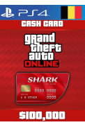 Grand Theft Auto Online: Red Shark Cash Card - GTA V (5) (Belgium) (PS4)