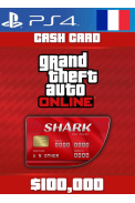 Grand Theft Auto Online: Red Shark Cash Card - GTA V (5) (France) (PS4)