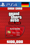 Grand Theft Auto Online: Red Shark Cash Card - GTA V (5) (Germany) (PS4)