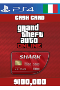 Grand Theft Auto Online: Red Shark Cash Card - GTA V (5) (Italy) (PS4)