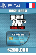 Grand Theft Auto Online: Tiger Shark Card GTA Online - GTA V (5) (France) (PS4)