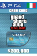 Grand Theft Auto Online: Tiger Shark Card GTA Online - GTA V (5) (Italy) (PS4)